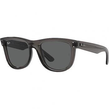 Ray-Ban Wayfarer Reverse RBR0502S 6707/GR 53-20 Transparent Dark Grey Sunglasses