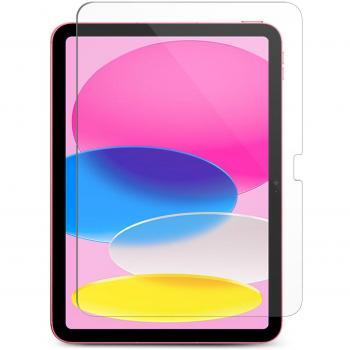 Protector de Pantalla Templado eSTUFF Titan Shield para Apple iPad 10.9 (2022) - Vidrio Templado, Transparente, Dureza 9H