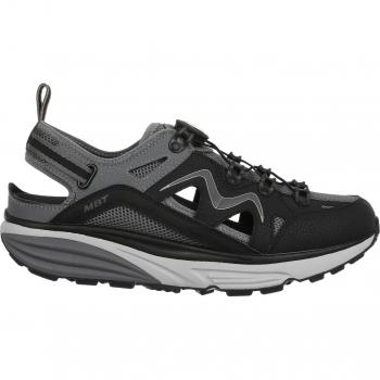 MBT Kinabalu 19 Men's Dark Grey Outdoor Slingback Shoes - Textile Synthetic
