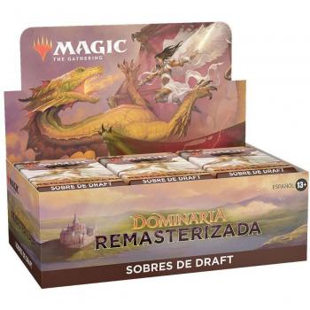Magic the Gathering Dominaria Remastered Draft Booster Box (36 Packs) Spanish Edition