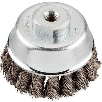 Cepillo de copa KWB Aggresso-Flex® con alambre de acero trenzado Ø 0,5 mm y Ø 100 mm, rosca M14