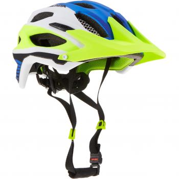 Alpina Cilindro de casco cara Pax, todo el año, unisex, color Varios colores - Blue/White/Yellow, tamaño 57-62 cm