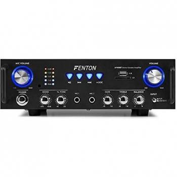 FENTON AV100BT Amplificador Estéreo Karaoke con Bluetooth y Reproductor MP3 103.209