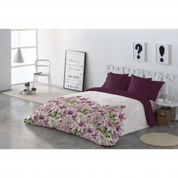 Funda Nórdica Naf Naf Orchid 155 x 220 cm - Berenjena