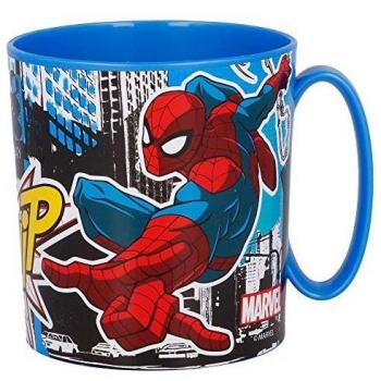 Taza Spiderman Junior azul 350ml