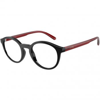 Arnette AN7242 Allye 2753 Men's Eyeglasses Black Size 48 - Blue Light Block Available (Frame Only)