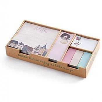 Miquelrius - Caja de Notas Adhesivas de 100 Hojas Decoradas Anekke