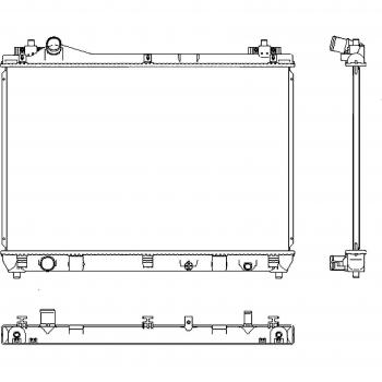 Behr Hella Service 8MK 376 790-241 radiador de refrigeración del motor