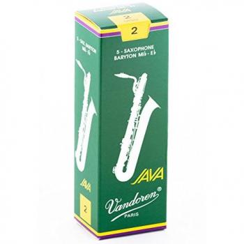 Vandoren Java Bari Saxophone Reeds Strength 2 Standard