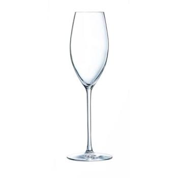 Caja 4 Copas Flauta Cristalín Luminarc Grand Chais 24cl Transparentes Apto Frigorífico Ecológicas