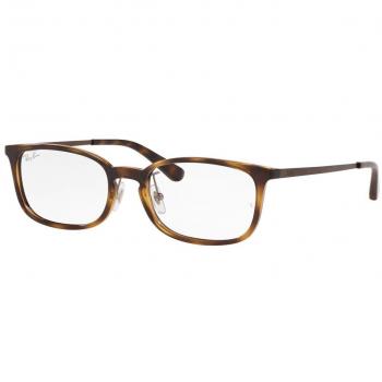 Ray-Ban Gafas Graduadas RX 7182D 2012, Ajuste Asiático, Armazones para Hombre, Tortoiseshell, Lentes Recetadas