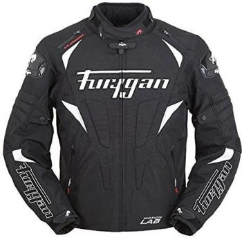 Furygan Jack viento, Negro/Blanco, Tamaño L