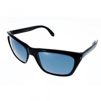 Vuarnet Legend 06 Men's Polarized Sunglasses Black with Blue Polar Lenses