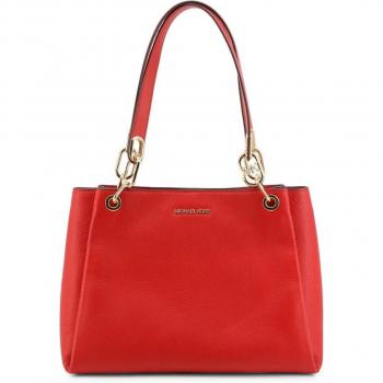 Billetera de Viaje Unisex Michael Kors S0369512 Multicolor Estándar y Bolso de Mujer Michael Kors 35H1G9TL9L-CHILI Burdeos (36x27x11cm)