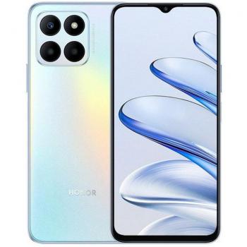 Honor 70 Lite 5G Titanium Silver Dual SIM 4GB RAM 128GB Storage Android 12 USB-C 6.5 Inch Display 5000mAh Battery