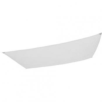 Toldo vela Aktive Garden rectangular de poliéster 200x300 cm color verde y blanco para exterior