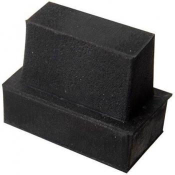 Contera Goma Rectangular 28 x 13 mm. bolsa 100 Unidades