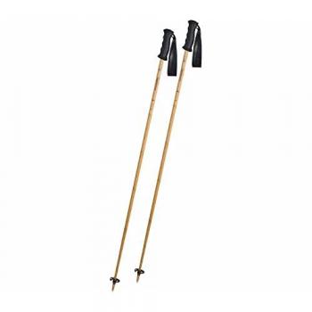 Bastones de trekking Komperdell Carbon Cloud Bamboo marrón claro (par) - 130 cm