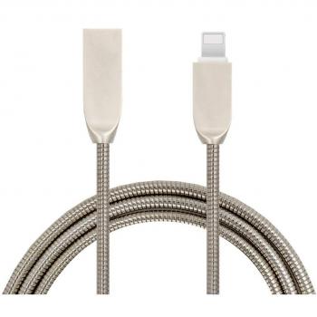 Cable iPhone 6 muelle metal conectores metalicos alta calidad cable lightning iPhone 6 cable cargador iPhone 6 cargador iPhone 6 inox