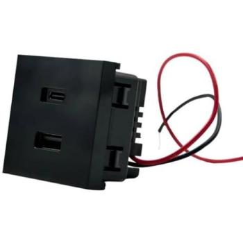 Cargador USB Shelly para Soporte de Pared, 20W, Negro, Smart Home Hub