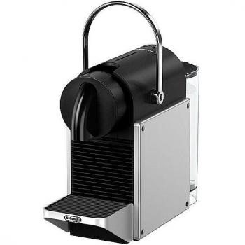 De'Longhi Pixie EN127.S - Cafetera de cápsulas automática Nespresso con 19 bares de presión, capacidad de 1 litro y 1260 W, color plata