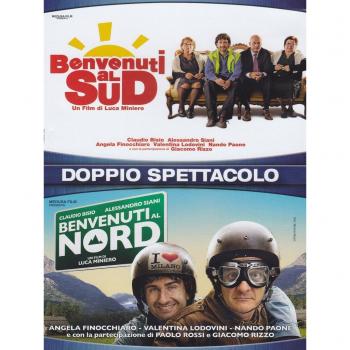 doppio dvd: benvenuti al sud - benvenuti al nord
