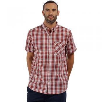 Regatta de Hombre Eathan Camisas, Hombre, Color Burnt Tikka, tamaño Small