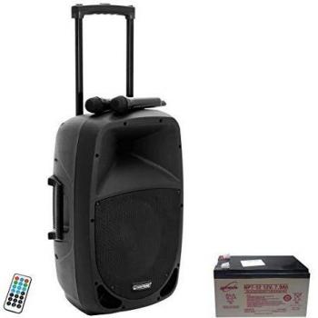 Omnitronic Set MES-15BT2 batteria
