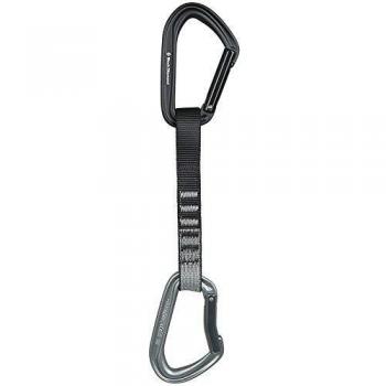 Black Diamond HotForge Quickdraw 16cm - Express Sling, Light Gray/Black