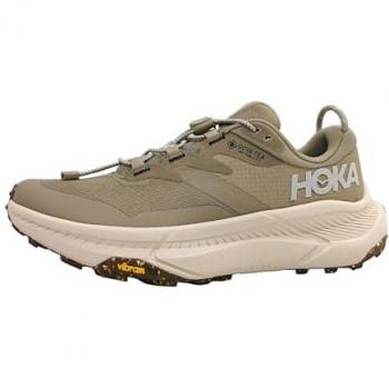 Hoka Women's Transport GTX GORE-TEX Hiking Sneakers in Green, Size 38