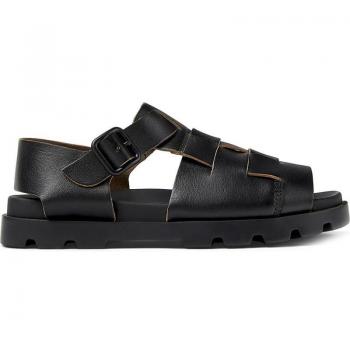 Sandalia Camper Brutus K201397 Negro - Piel - Suela XL EXTRALIGHT de EVA - Confort