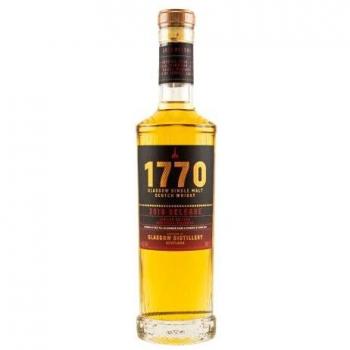 Glasgow 1770 Whisky de Malta Único - Edición 2019, Sabor Fresco y Frutal, 50cl, 46% ABV