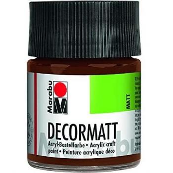 Pintura acrílica Marabu Decormatt 50 ml - Marrón Claro