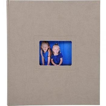Exacompta Softissimo Classic - Álbum foto encuadernado, 29 x 32 cm, color beige