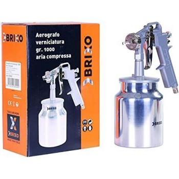 Aerógrafo Brixo de Pintura con Depósito Inferior 1L y Boquilla de 1,5 mm
