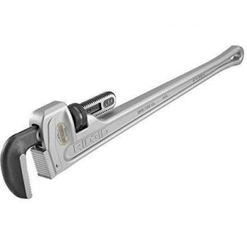 RIDGID 31110 Model 836 Aluminium Straight Pipe Wrench, 36-inch Plumbing Wrench