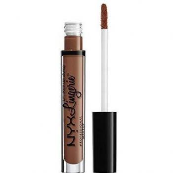 NYX Professional Makeup Pintalabios Lip Lingerie Liquid Lipstick, Acabado cremoso y mate, Larga duración, Fórmula vegana, Tono: After Hours