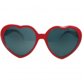 My Other Me - Gafas en forma de corazón, talla única, color roja