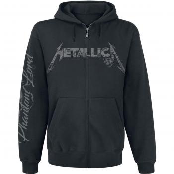 Metallica Phantom Lord Sudadera capucha con cremallera Negro L