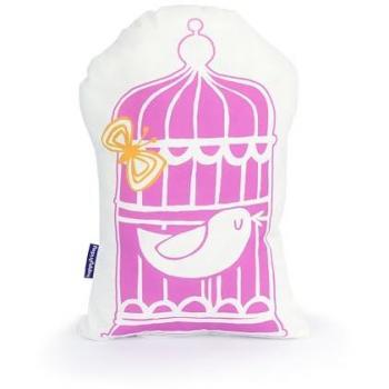 Cojín Birdcage 40x30 cm, 100% Algodón, Calidad 150 TC, Fabricado en España