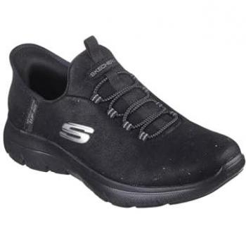 Zapatilla Skechers Summits Unknown Trail Slip-On Negra Mujer 41