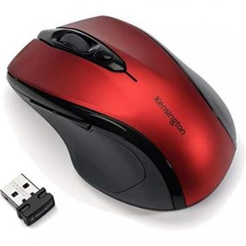 Kensington Pro Fit Mid-Size Wireless Mouse Ruby Red K72422WW
