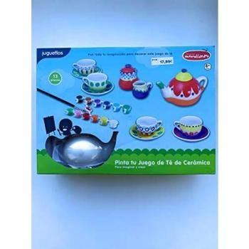 Pinta tu Juego de Té de cerámica Manualidades