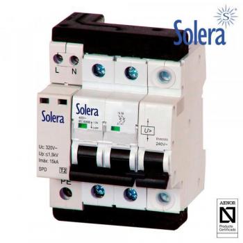 Interruptor Automático Monofásico 2 Polos 2P 40A C 10Ka Solera