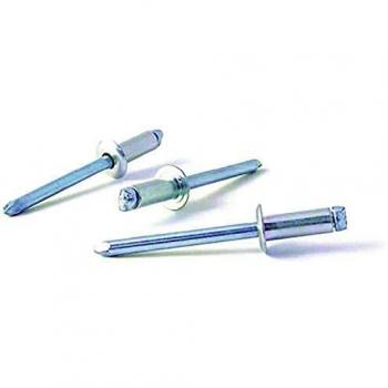 Bralo - Remache aluminio/acero estandar diámetro 2,4x6mm