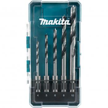 Makita conjunto de brocas SDS+ para madera 5 piezas (x12)