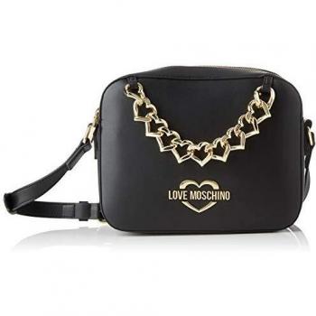 Love Moschino Jc4253pp0a, Bolso de Hombro para Mujer, Negro