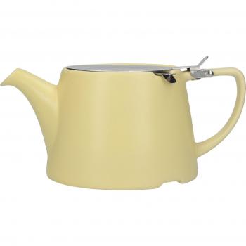 Tetera Ovalada con Infusor para Té Suelto, Gres, Ranúnculo de Satén - London Pottery Company 43260