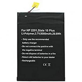 AccuCell - Batería para HP2201, Slate 10 Plus 781101-001, PR-3159167