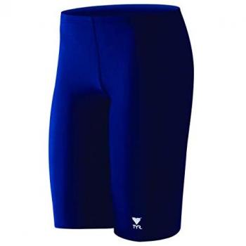 Bañador TYR Tyreco Solid Jammer azul oscuro para hombre, características: diseño sólido, corte jammer, tejido resistente al cloro, ajuste ceñido, ideal para entrenamiento y competición